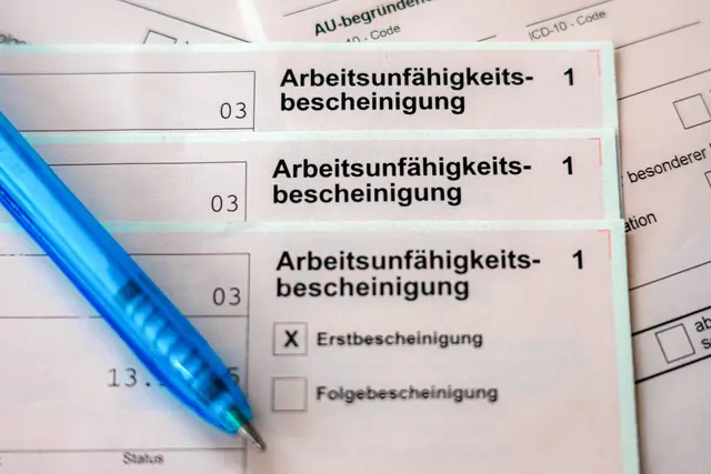 Laut der Analyse gab es weniger Atemwegserkrankungen. (Symbolbild) | Foto: Sina Schuldt/dpa
