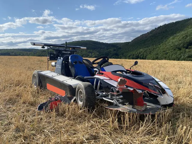 Zwei straßenzugelassene Karts sind auf der K69 zwischen Schweinschied und Hoppstädten zusammengestoßen. Ein Fahrzeug überschlug sich, beide Fahrer wurden bei dem Unfall leicht verletzt. | Foto: Polizeiinspektion Lauterecken