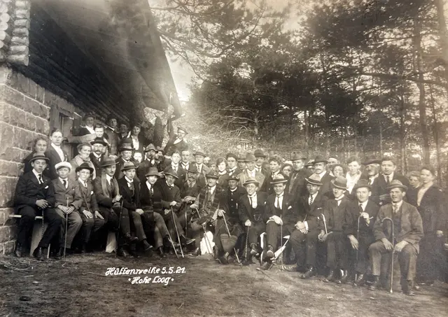 Die Hüttenweihe fand am 5. Mai 1921 statt. | Foto: PWV Hambach
