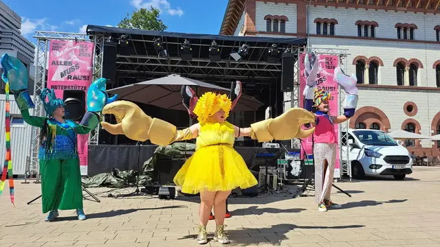 Das inklusive Festival zeigt, wie selbstverständlich Künstler mit und ohne Behinderung gemeinsam auftreten können | Foto: Monika Klein