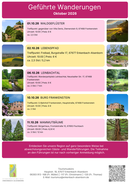 Foto: Archiv Tourismusbüro Enkenbach-Alsenborn