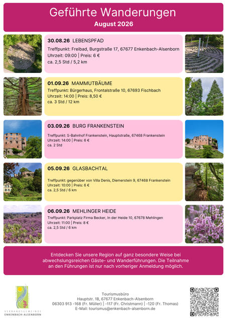 Foto: Archiv Tourismusbüro Enkenbach-Alsenborn