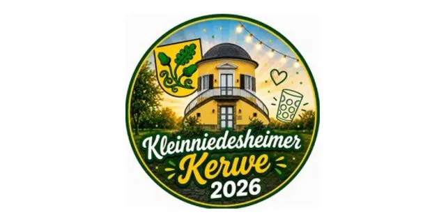 Kleinniedesheimer Kerew-Button | Foto: Kerwekommittee (2026)