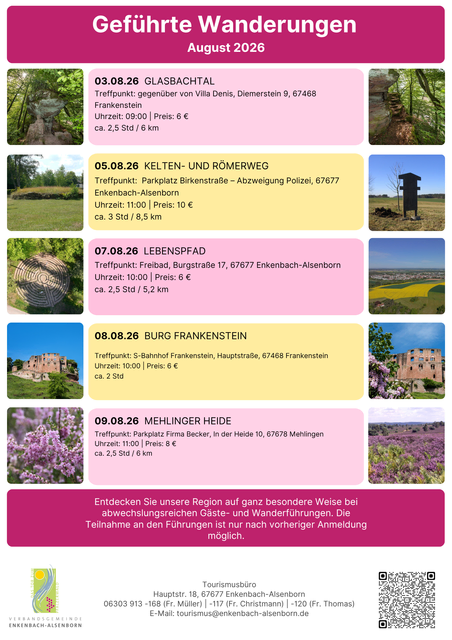 Foto: Archiv Tourismusbüro Enkenbach-Alsenborn