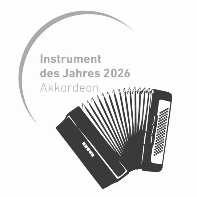 Logo Instrument des Jahres 2026 | Foto: Landesverband des Deutschen Harmonika Verband e.V. (Trossingen)