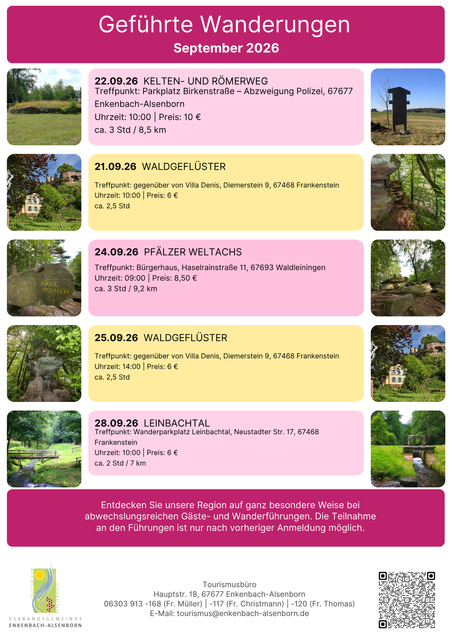 Foto: Archiv Tourismusbüro Enkenbach-Alsenborn