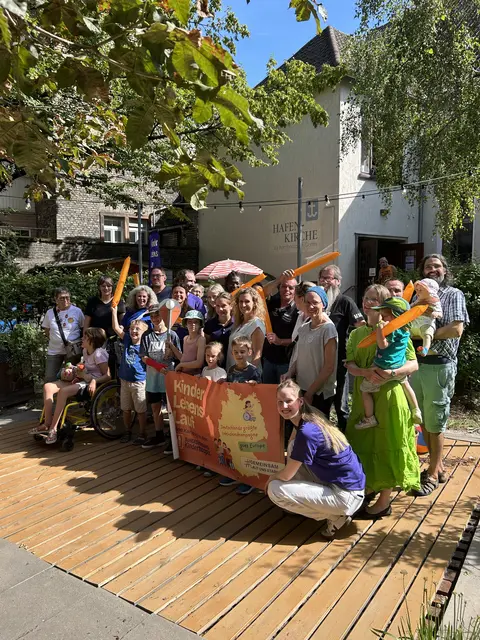 CLARA Sommerfest mit Fackelübergabe | Foto: Bundesverband Kinderhospiz