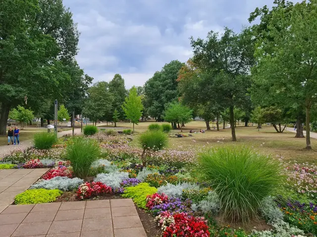 Polizeieinsatz im Stadtpark: Ein aggressiver 32-Jähriger bedrängte nach Zeugenangaben andere Besucher. Die Polizei drohte den Einsatz eines Tasers an, eine Waffe wurde bei dem Mann aber nicht gefunden. | Foto: Ralf Vester