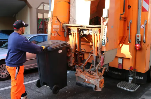 In Ludwigshafen kann es aktuell passieren, dass Mülltonnen nicht zum gewohnten Termin geleert werden. | Foto: Gisela Böhmer