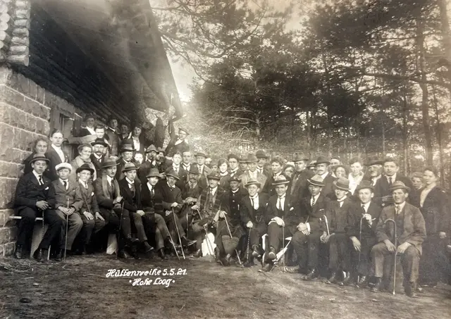Die Hüttenweihe fand am 5. Mai 1921 statt. | Foto: PWV Hambach
