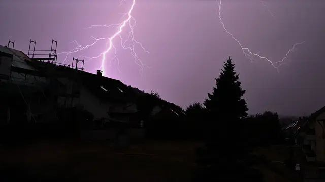DWD: Gewitter in Baden-Württemberg am Freitag erwartet. (Archivbild) | Foto: Silas Stein/dpa