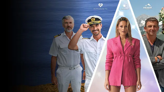 Fernsehen mit Herz: HD+ bündelt Romance TV, Heimatkanal und GoldStar TV in einem neuen Programmpaket. | Foto: HD PLUS GmbH