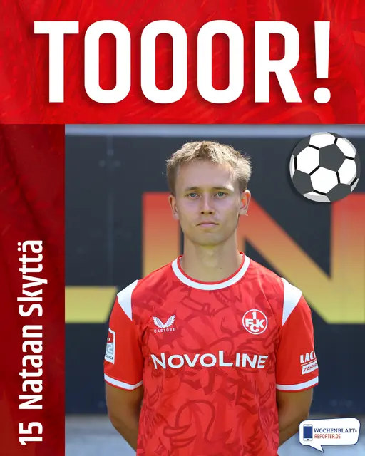 Nataan Skyttä brach den Bann für den FCK gegen den FC Metz und erzielte das 1:0 in der 32. Minute | Foto: Ralf Vester
