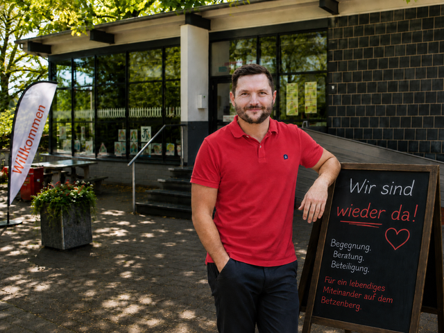 Frank Pfaff, Leiter des Stadtteilbüros „Die Betzestubb“, freut sich nach der Sommerpause auf viele bekannte und neue Gesichter.
Foto: Stadtteilbüro Betzenberg | Foto: Frank Pfaff