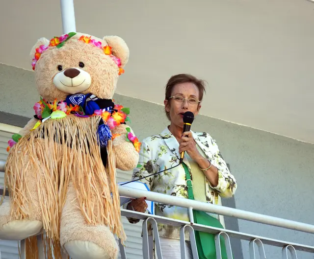 Estelle Bolder Verantwortliche vom Lions Club Rosengarten | Foto: Wolfgang Neuberth