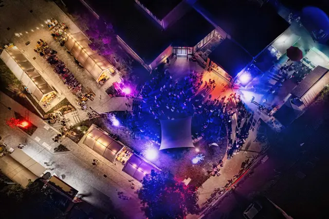 Die Weinkerwe in Dammheim lädt zum Feiern auf den neuen Festplatz ein | Foto: Britta Hof