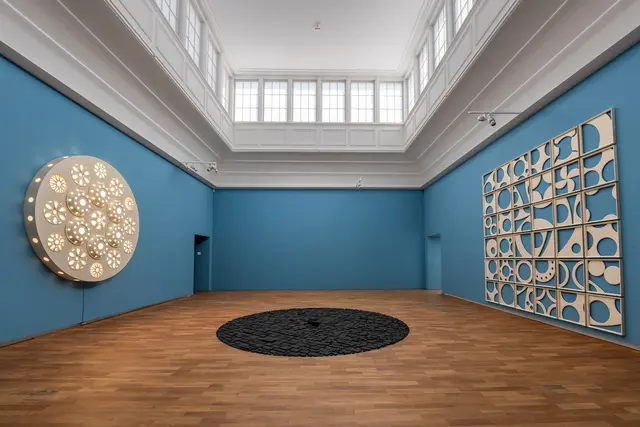 Die Ausstellung „Grenzspiele“ zeigt rund 30 Werke von Michael Volkmer und ist noch bis Anfang Oktober im mpk zu sehen | Foto: mpk/gratis