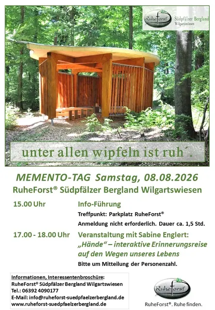 Foto: RuheForst® Südpfälzer Bergland Wilgartswiesen