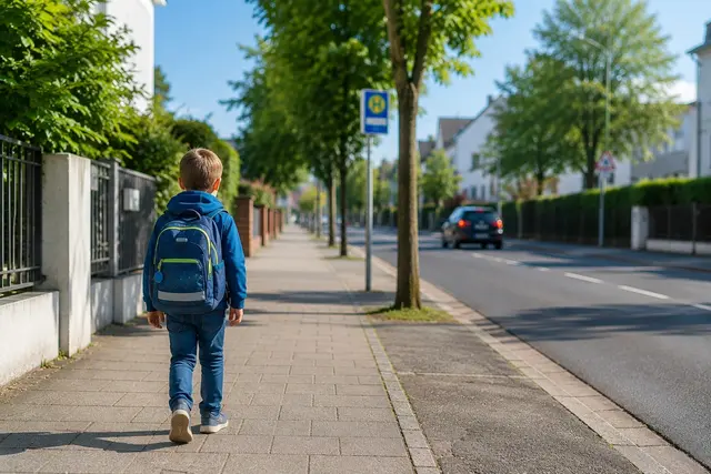 Die Polizei Rheinland-Pfalz warnt zum Schulstart vor besonderen Gefahren auf dem Schulweg. Vor allem Erstklässler sind im Straßenverkehr gefährdet, deshalb sollen Autofahrer bremsbereit sein und Eltern den Schulweg frühzeitig üben. | Foto: Landeskriminalamt Rheinland-Pfalz