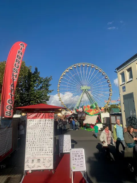 Das Riesenrad.  | Foto: Bohlander