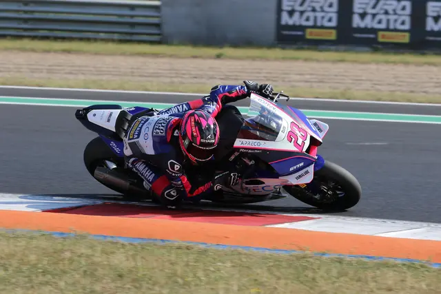 Lennox Lehmann in beiden Rennen der Supersport-Klasse auf dem 2.Platz | Foto: Harald Göser