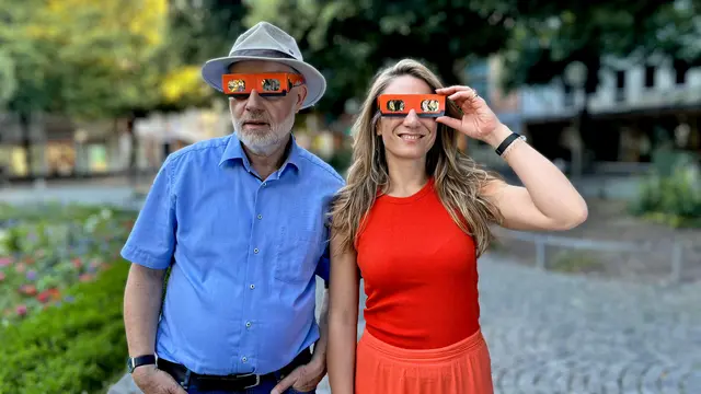 Terra X: Harald Lesch: Live-Begleitung der totalen Sonnenfinsternis über Mallorca am 12. August mit Bildern vom Sonnenuntergang. | Foto: ZDF