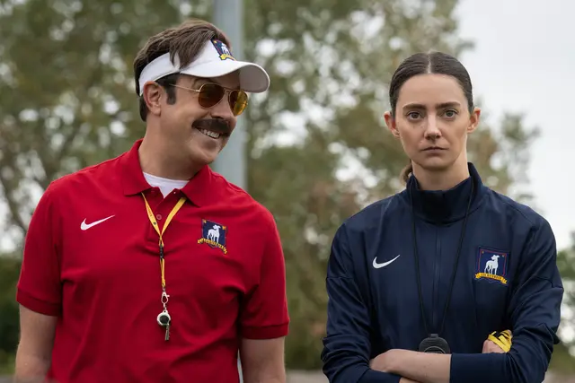 Jason Sudeikis und Tanya Reynolds in „Ted Lasso“, ab 5. August 2026 auf Apple TV | Foto: Apple TV