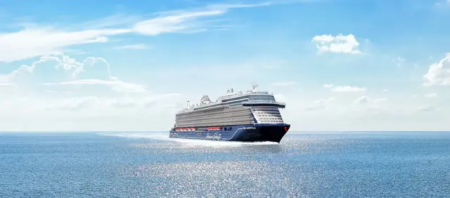 Die Mein Schiff Flow bunkert seit Sommer 2026 regelmäßig Bio-LNG in Barcelona  | Foto: TUI Cruises GmbH