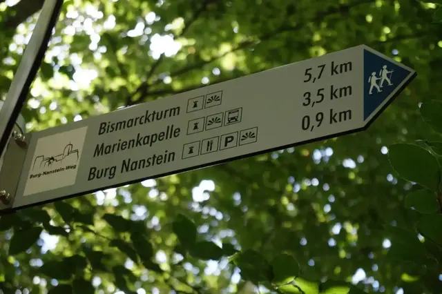 Der Burg-Nanstein-Weg führt an vielen sehenswerten Orten vorbei | Foto: Walter