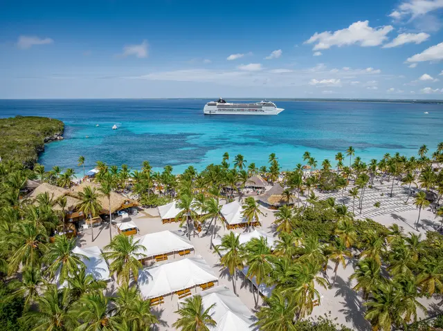 MSC Cruises: Blick auf Isla Catalina in der Dominikanischen Republik, wo Catalina Sugar Beach im November 2026 eröffnen soll. | Foto: © MSC Cruises