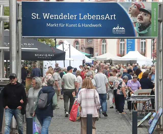 Am 29. und 30. August wird die St. Wendeler Innenstadt zur Open-Air-Galerie mit Kunst, Handwerk und verkaufsoffenem Sonntag. | Foto: Kreisstadt St. Wendel / Josef Bonenberger