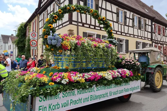 Garten- und Blumenfreunde - Rettichfestumzug | Foto: Stadtverwaltung Schifferstadt