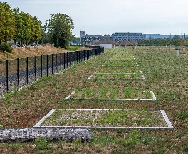 Auf dem Gelände zwischen Stuttgarter Straße und Bahndamm werden neue Wege, Kleingärten und Grünflächen geplant. | Foto: Stadt Karlsruhe, Monika Müller-Gmelin