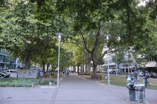 Weg der Plastiken über den Ludwigsplatz | Foto: JG