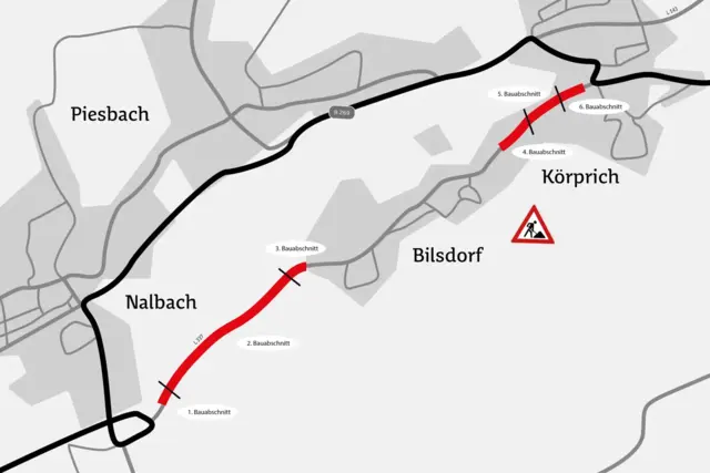 Auf der L 337 starten in Körprich und zwischen Saarwellingen und Bilsdorf Sanierungsarbeiten. Zum Auftakt sperrt der Landesbetrieb für Straßenbau die Ortsdurchfahrt zwischen Wingertstraße und Uferstraße. | Foto: Landesbetrieb für Straßenbau (LfS)