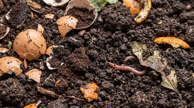 Eierschalen müssen nicht im Müll landen. Sie können als Dünger im Garten helfen. | Foto: Angs/stock.adobe.com