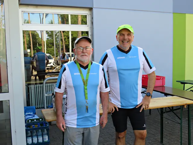 Die beiden Vorstände des Lauftreffs TSG Maxdorf | Foto: Community Runs 2026 bei der TSG Maxdorf