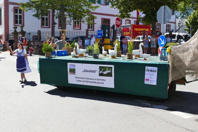 Motivwagen mit Lokalkolorit | Foto: H. Feise (2025)