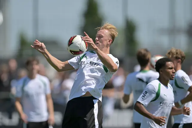 Doppelt getroffen für Gladbach: Isac Lidberg. (Archivbild) | Foto: Anke Waelischmiller/dpa