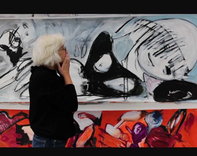 Ingrid Janowsky zeigt in Kaiserslautern ihre Ausstellung „Geheime Botschaften“ mit ungewöhnlichen und expressiven Bildern | Foto: Janowsky/gratis