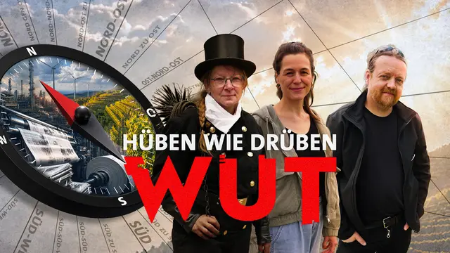Wut. Hüben wie drüben: Vorführung mit Publikumsdialog am 18. August um 19 Uhr im Theater Naumburg, TV-Ausstrahlung am 20. August im MDR. | Foto: MDR Mitteldeutscher Rundfunk, Foto: MDR/SAVIDAS