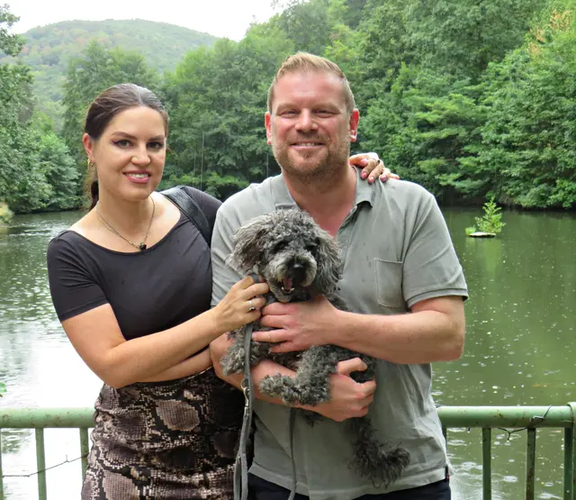 Christian Schreider mit Lena und Zwergpudel | Foto: Brigitte Melder