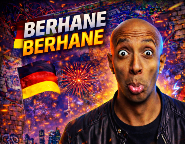 Berhane Berhane - DEUTSCHER ALS DU am 4. Sep 26 beim Zeltspektakel in Walldorf | Foto: Berhane Berhane