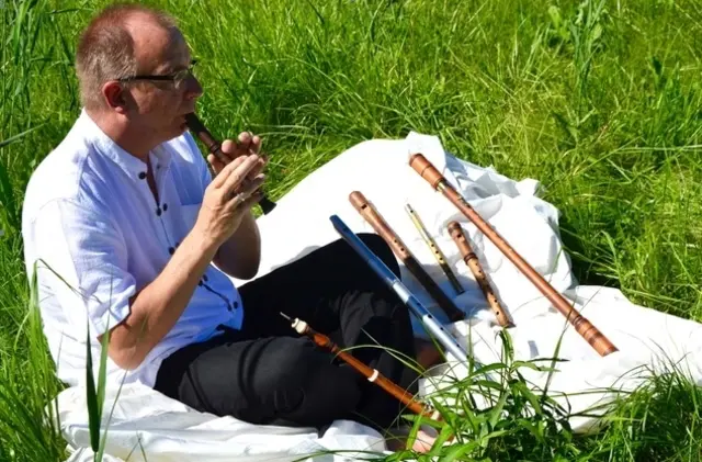 Klangkonzert mit Horst Peters im Mitmach-Museum Nahe der Natur  | Foto: Horst Peters
