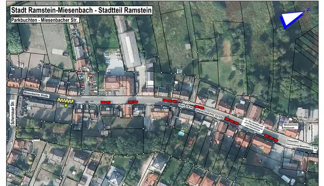 Parken in der Miesenbacher Straße | Foto: VG Ramstein-Miesenbach