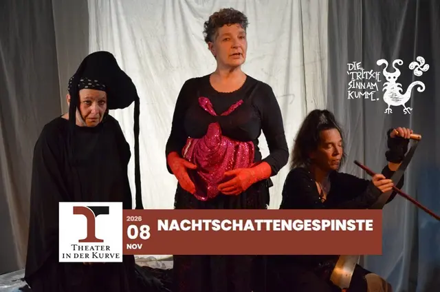 Das "Theater in der Kurve" zeigt mit "Nachtschattengespinste" die dunkel-dämonische Seite der Elwedritsche. Das Stück ist inspiriert vom Buch "Elwedritsche - Dunkle Gefährten" und zeigt eine völlig neue Sicht auf das vermeintliche pfälzische Fabeltier | Foto: Michael Werner / Theater in der Kurve