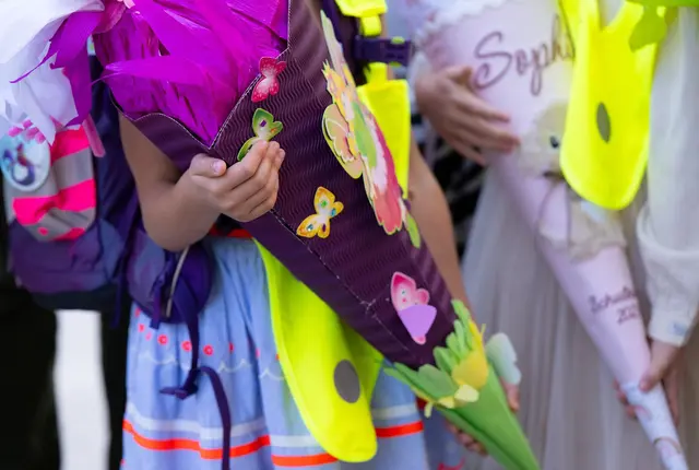 Das Abenteuer Schule beginnt. (Symbolbild) | Foto: Sven Hoppe/dpa