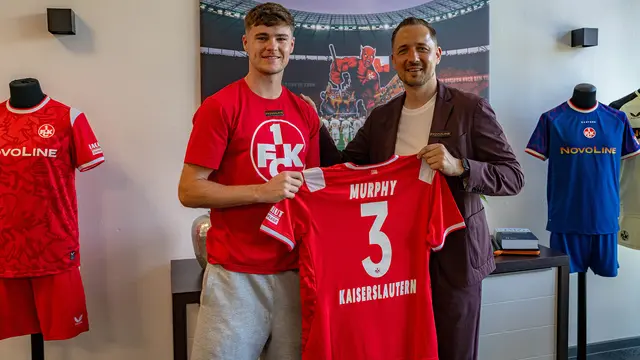 Alex Murphy wechselt auf Leihbasis vom englischen Premier-League-Klub Newcastle United zum 1. FC Kaiserslautern | Foto: 1. FC Kaiserslautern