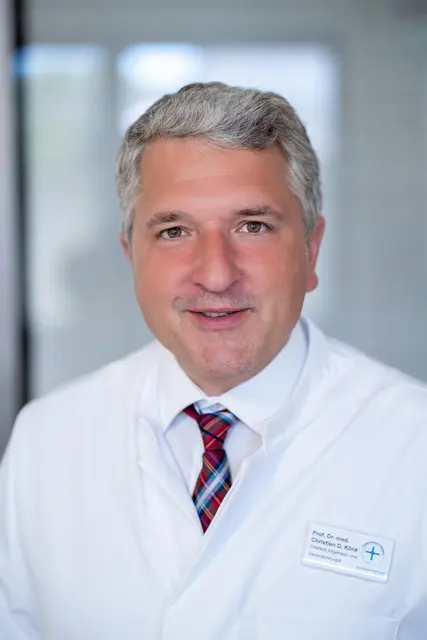 Prof. Dr. Christian Klink ist der Chefarzt der Klinik für Allgemein- und Viszeralchirurgie. | Foto: Gerald Schilling