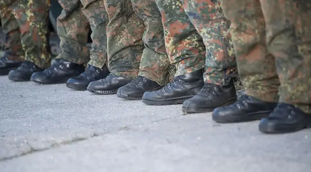 Das Bundesverteidigungsministerium braucht Standorte für den neuen Wehrdienst. (Symbolbild) | Foto: Sebastian Gollnow/dpa